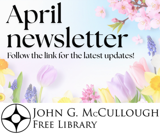 April '26 Newsletter Cover