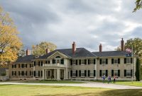 Photo of the expansive house at Hildene