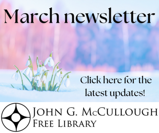 March '26 Newsletter Cover