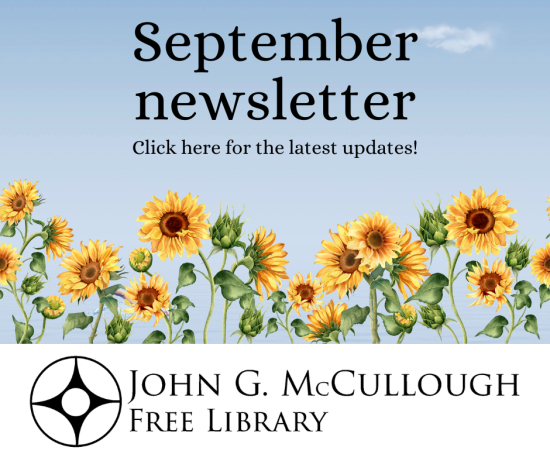 September Newsletter. For the latest news and updates, click this image.